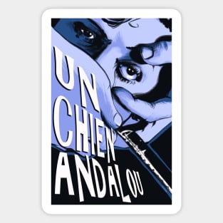 Un Chien Andalou Movie Art Sticker